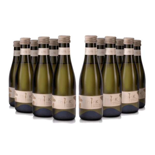 12 bottles of Organic Vegan Piccino Frizzante Prosecco from ThinK Wine