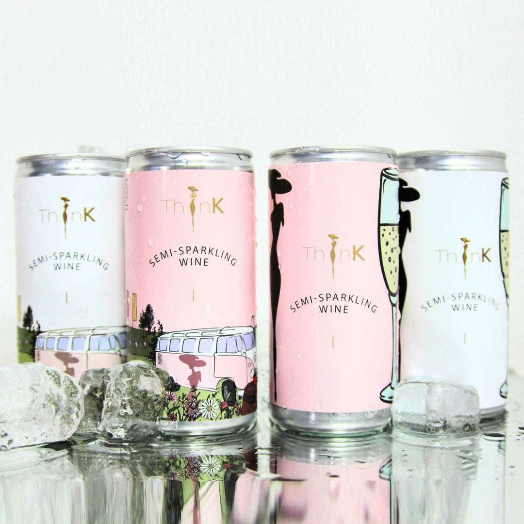 Mixed Organic Prosecco & Sparkling Rosé Cans x 12