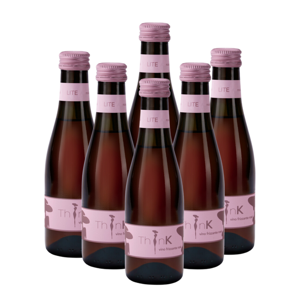 Organic Vegan Piccino Frizzante Sparkling Rosé (6x200ml)